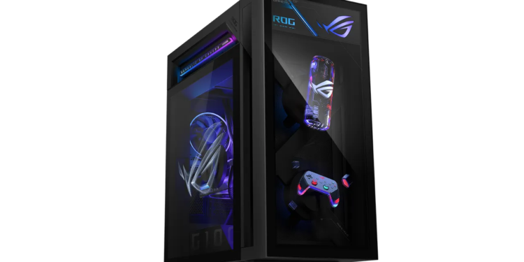 Asus ROG GM1000 je računalo za igranje s hologramima u svojim ventilatorima