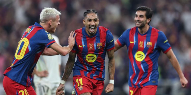 Barcelona je u Jeddahu pobijedila Real Madrid 3-2 i osvojila Španjolski superkup