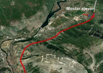 Dionica Mostar sjever – Mostar jug: Gradnja zahtjevne dionice autoceste tehnički spremna, politički blokirana