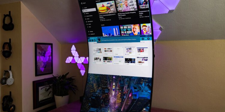 Divlji 55″ Samsung Odyssey Ark 4K monitor za igranje po cijeni za prodaju samo danas