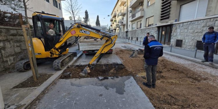 FOTO Obišli smo Matoševu u Splitu: Radovi u tijeku, ulica zatvorena za promet – do kraja tjedna sve bi trebalo biti gotovo