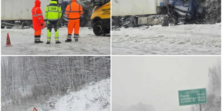 FOTO Velika snježna oluja paralizirala ‘Dalmatinu’: ljudi izlaze iz zametenih automobila, a najgore tek slijedi!