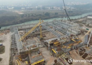 FOTO/VIDEO Olimpijski bazen u Mostaru ulazi u drugu fazu: Što se gradi i kada bi mogao biti otvoren