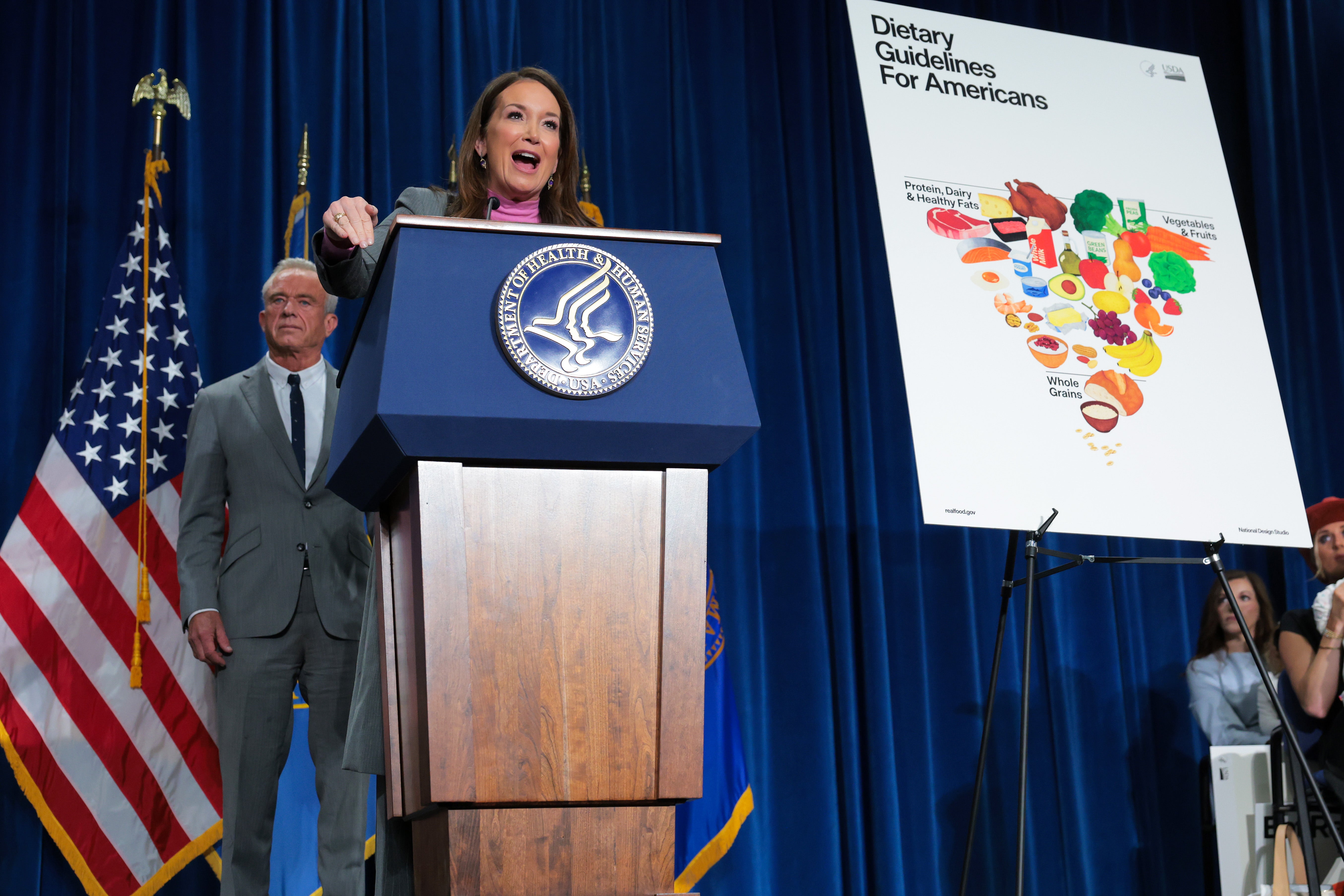 Ranije ovog tjedna, Brooke Rollins ismijavali su jer je predložila 'obrok za depresiju' od 3 dolara koji se pridržava novih prehrambenih smjernica usmjerenih na proteine