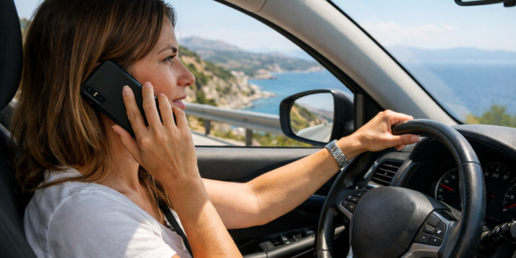 Kod Stona policija zaustavila vozačicu jer nije ispuštala mobitel iz ruke