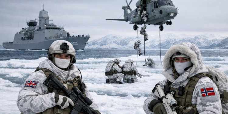 Kraljevski marinci Britanije i Norveške vratili su se u Arktički krug