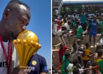 Mané ljubi pehar, navijači ga jure: kakva zabava u Senegalu!