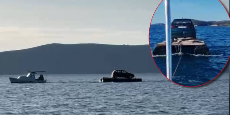 Nadrealan video prijevoza između dalmatinskih otoka