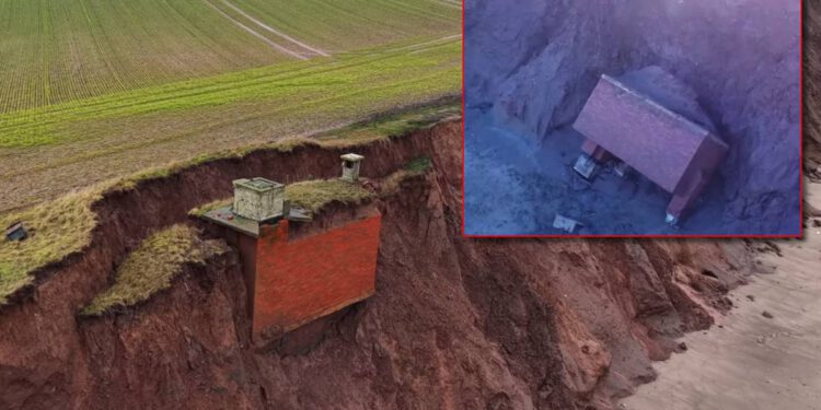 Nuklearni bunker u Velikoj Britaniji se urušio s liticom u more