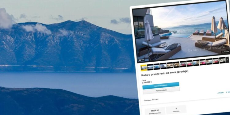 Ovo je trenutno najskuplja nekretnina u Dubrovniku i okolici: prvi red do mora, bazen, saune… Evo kolika je cijena