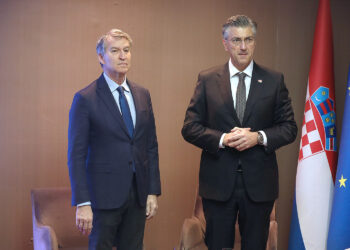 Plenković i Weber drže pressicu, Nijemac: ‘Hrvatska je jedna od najuspješnijih zemalja’