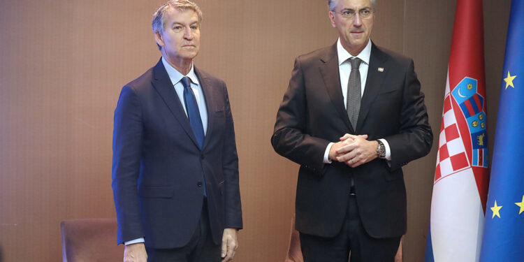 Plenković i Weber drže pressicu, Nijemac: ‘Hrvatska je jedna od najuspješnijih zemalja’