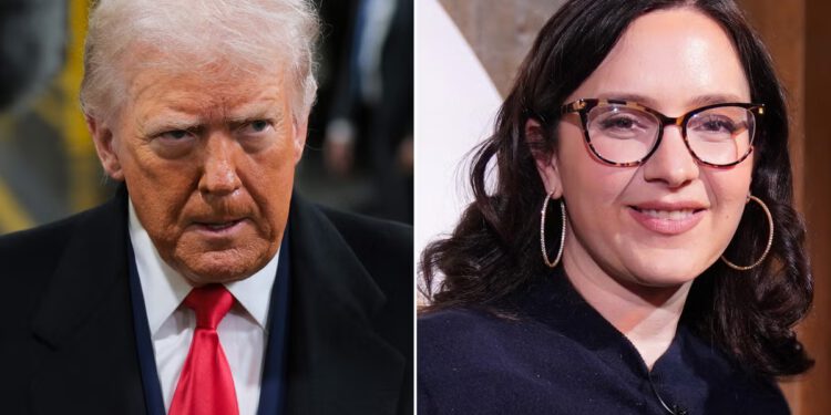 Poljupci u obraz između Bari Weiss i Donalda Trumpa nakon intervjua u emisiji ’60 minuta’ razljutili su osoblje CBS-a
