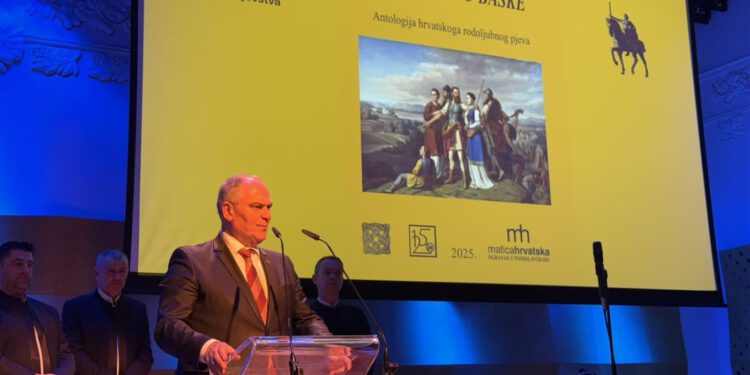 Predstavljena antologija hrvatskog rodoljubnog pjeva „Od Jadra do Baške“