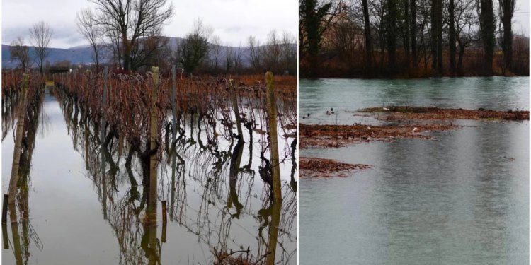 Slobodna Dalmacija – FOTO U Imotskom u tri dana palo kiše za dva mjeseca! Vrljika porasla i zamutila se; cure fekalije… Ceste potopljene