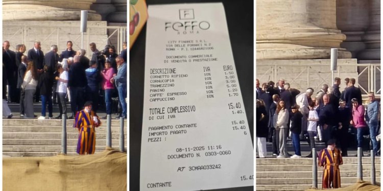Slobodna Dalmacija – Kava u rimskom kafiću s pogledom na Papu jeftinija je nego u Trilju; imamo šokantan račun