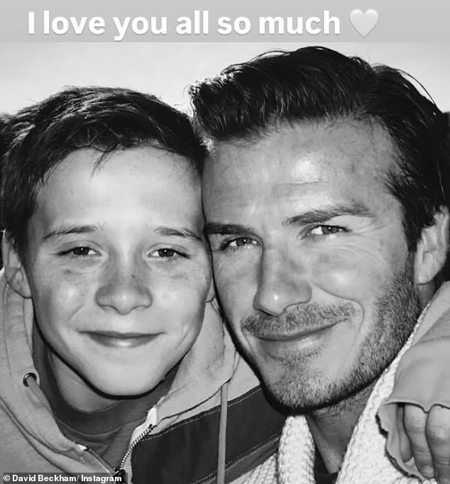 ‘Ti si moj život’: Sir David Beckham pruža najveću maslinovu grančicu dosad otuđenom sinu Brooklynu dok bivši nogometaš odaje počast svojoj obitelji u emotivnoj objavi za Novu godinu