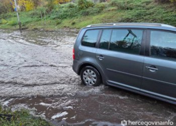Upozorenje na poplave i nevrijeme u tri županije