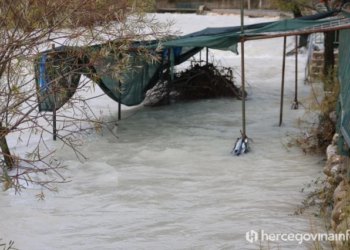 Upozorenje za Hercegovinu: Moguć porast vodostaja Neretve i Trebižata, prijete poplave