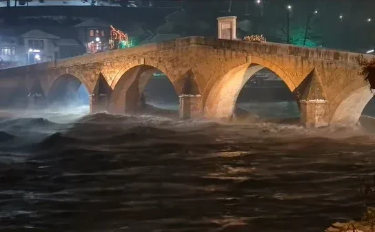 VIDEO Neretva se kod Konjica izlila iz korita