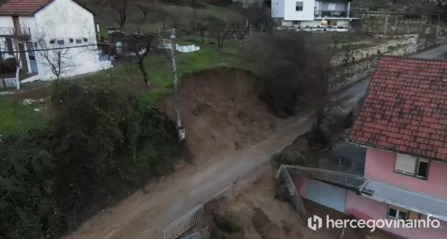 VIDEO Pogledajte kako danas izgleda klizište u Cimu
