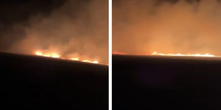 VIDEO Požar u Dalmaciji: “Gori suho raslinje i trava”