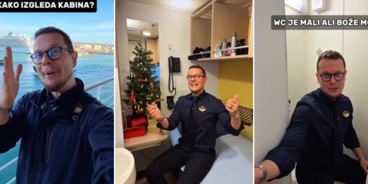 VIDEO Sanjate o poslu na velikim kruzerima? Jeste li sigurni?! Snimka brutalno otkriva u kakvim uvjetima se radi i živi