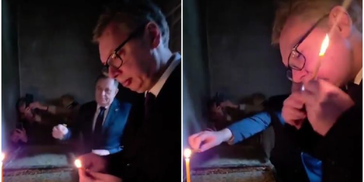 Vučić htio pokazati pobožnost pa izazvao kaos: ‘Ovo nikad u životu nisam vidio da netko radi’