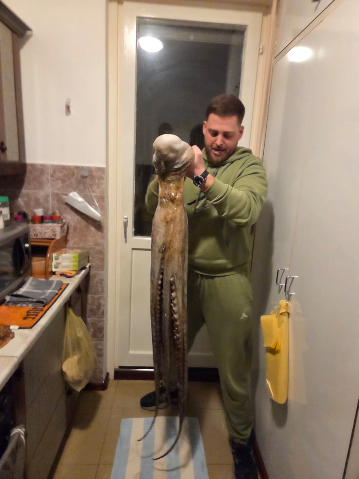 VIDEO Splićanin uhvatio krakena kod Hvara: "Borba je trajala 20 minuta, velika je gotovo kao i ja!"