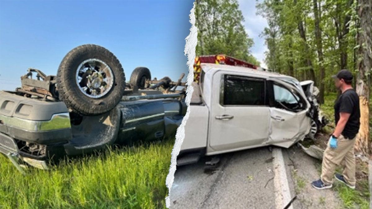 Scene sudara vozila na koje su reagirali službenici ICE-a