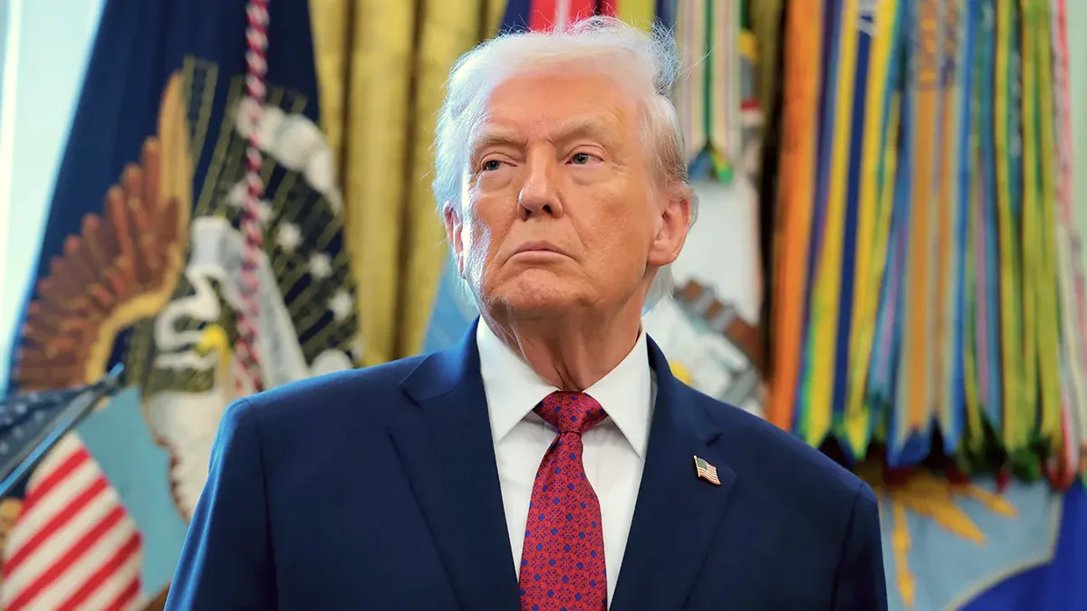 Američki predsjednik Donald Trump u ovalnom uredu