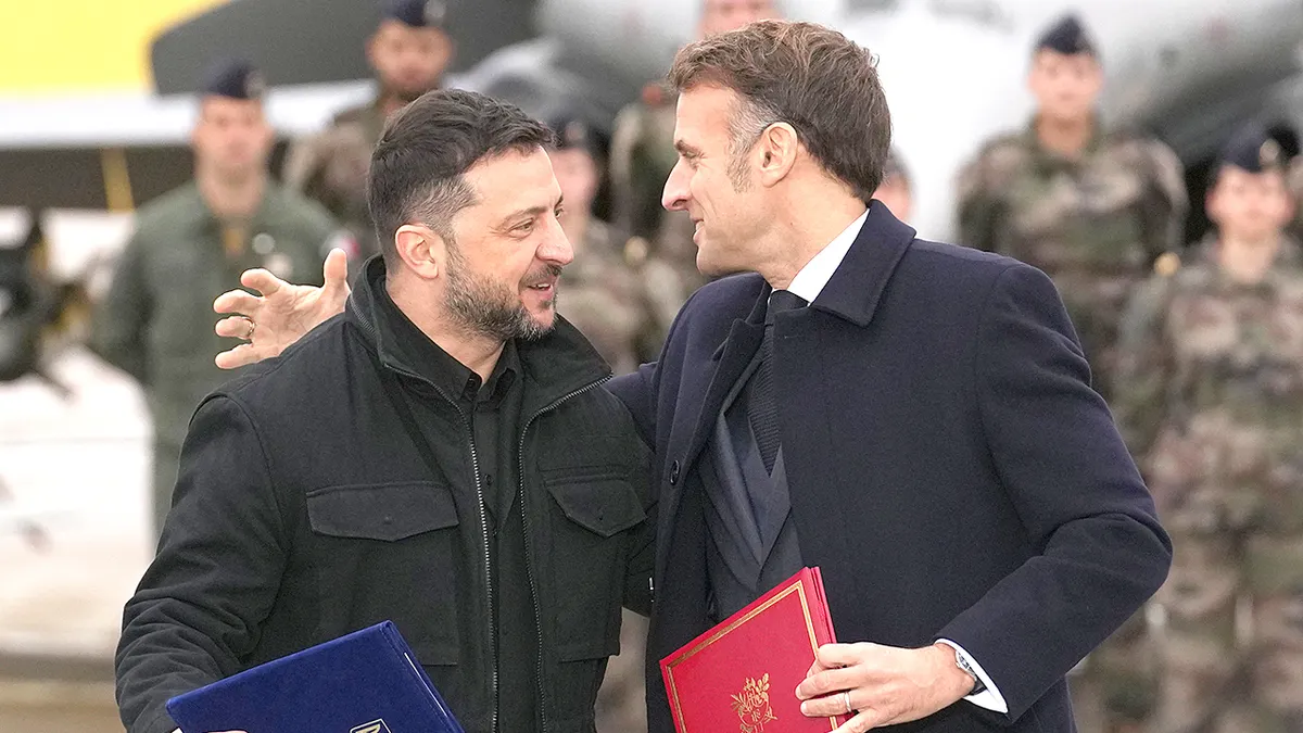 Sastali su se francuski predsjednik Emmanuel Macron i ukrajinski predsjednik Volodymyr Zelenskyy