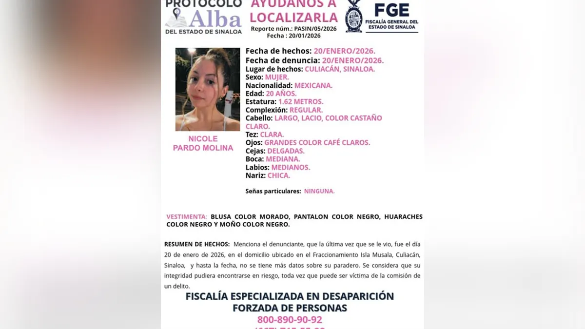 letak za nestale osobe