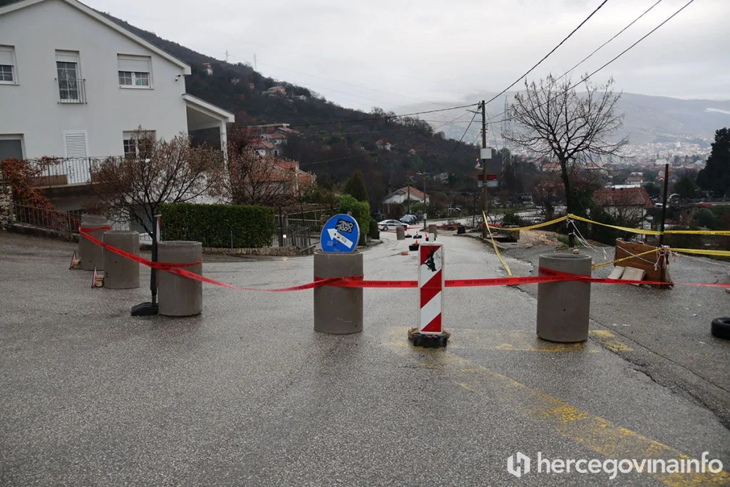 Nabujala Buna i klizište u Cimu, pogled s terena