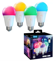 Govee 1200 lumena RGBWW A19 Wi-Fi pametna LED žarulja - pakiranje od 4 komada