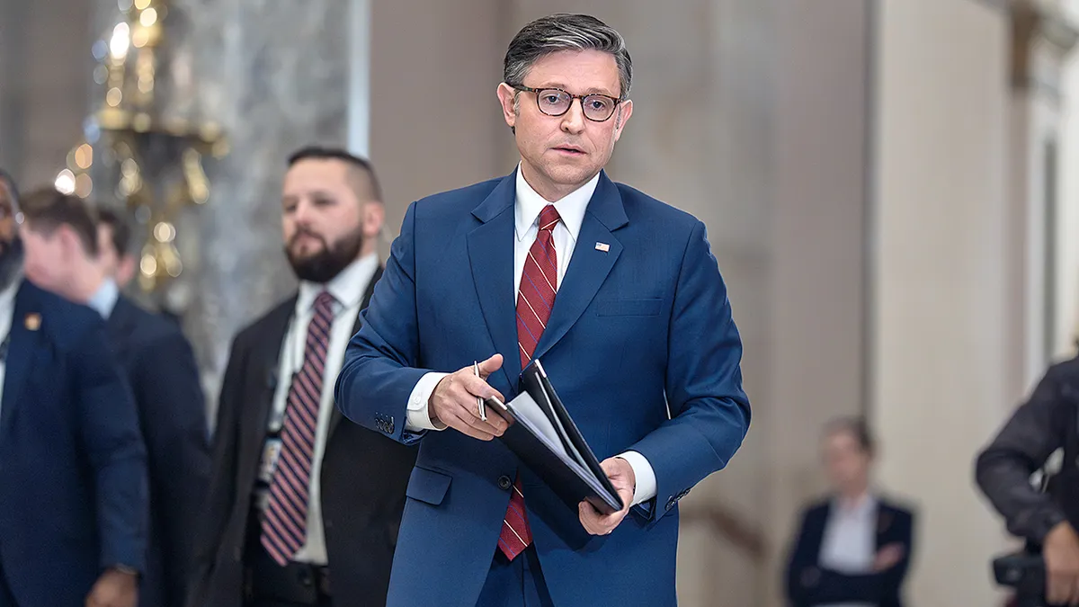 Predsjedavajući Predstavničkog doma Mike Johnson na Capitol Hillu