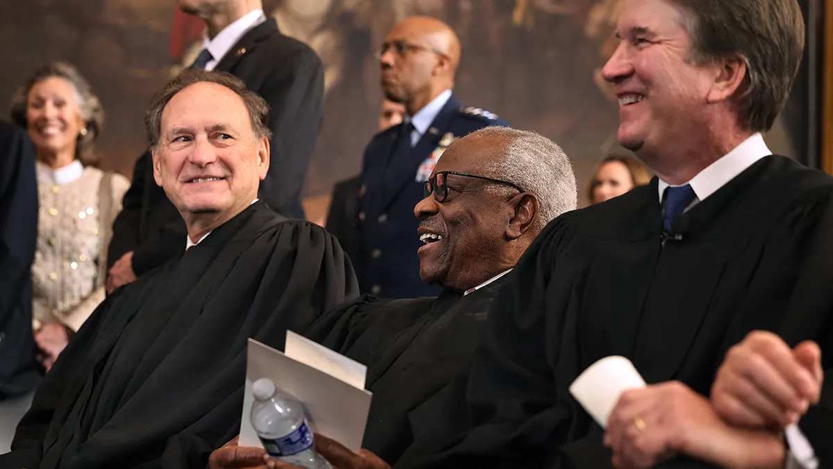 Samuel Alito, Clarence Thomas i Brett Kavanaugh na Trumpovoj inauguraciji