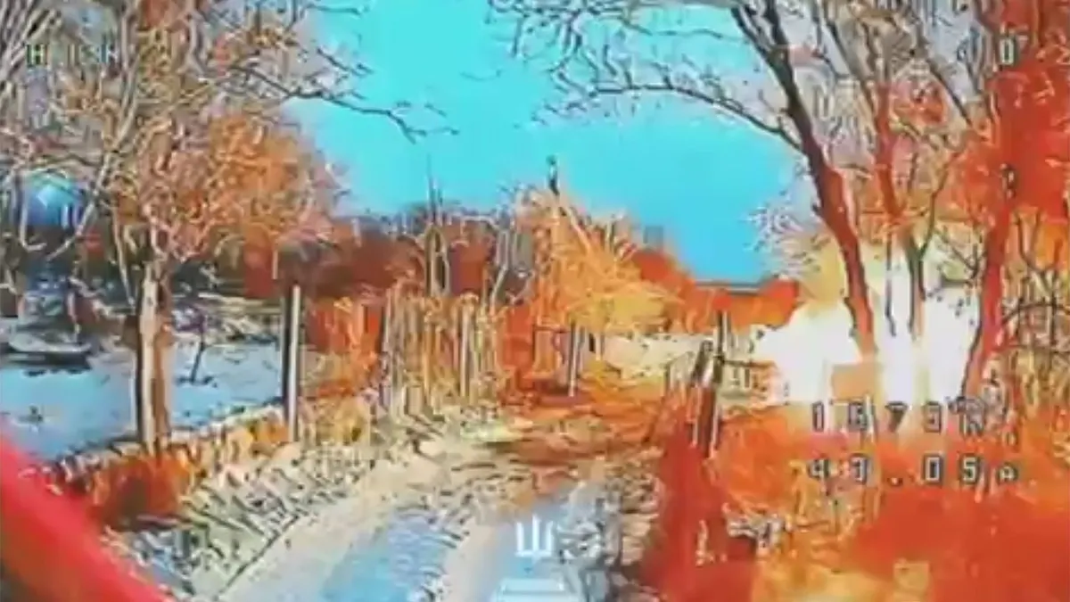 Video eksplozije drona