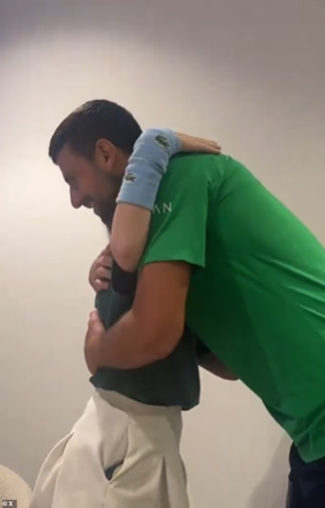 Tijekom svoje utrke do finala, srpska zvijezda odvojila je vrijeme za susret s 12-godišnjom Imogen, koja je preživjela rak