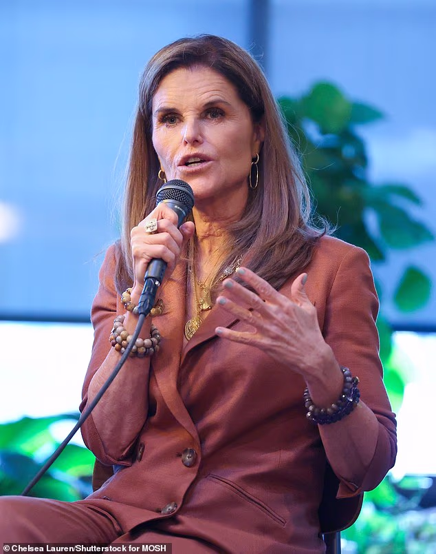 Maria Shriver također je bila među poznatim imenima koja su dijelila podršku NBC-jevoj zvijezdi; Shriver slikan 2023