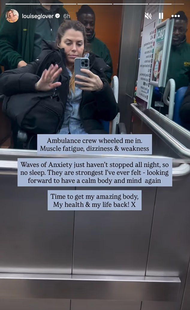 Također se borila s bolnim simptomima koji su je izlagali stalnom riziku od srčanog ili moždanog udara