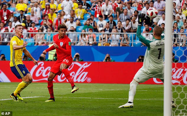 Postao je početni igrač Engleske u Spursima - postigao je ovaj gol protiv Švedske na Svjetskom prvenstvu 2018.