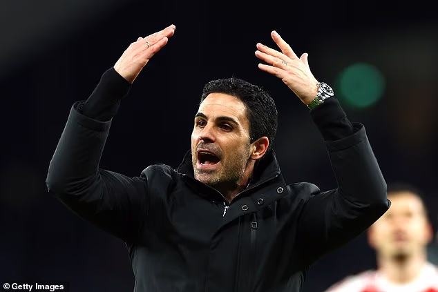 Momčad Mikela Artete bila je vezana nakon što je povela 1-0, ali je dobila utakmicu 4-1