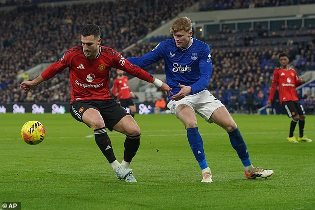 Diogo Dalot je bio Unitedov najbolji igrač veći dio ove utakmice uglavnom zato što je bio ambiciozan