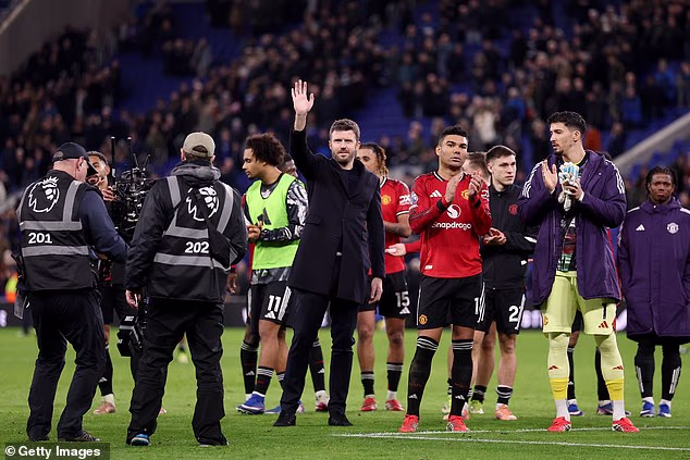 Carrick je vodio United do pobjede od 1-0 kod Evertona u ponedjeljak navečer - njihove pete pobjede u šest utakmica