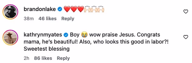 Nalet prijatelja s A liste požurio je na komentare kako bi rastuću obitelj obasuo čestitkama