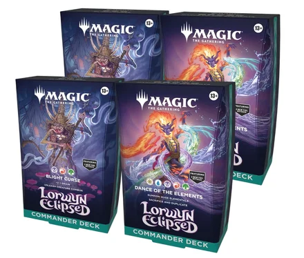 MTG: Lorwyn Eclipsed - Commander Deck Bundle 2 od svakog špila