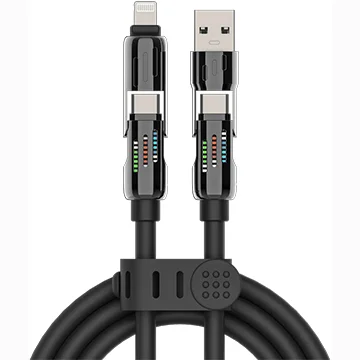 mfish Armored Dragon 2 6ft 240W 4-smjerni kabel za punjenje