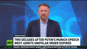 Putinovo upozorenje s Münchenske konferencije 2007. konačno je sustiglo europske čelnike (VIDEO)