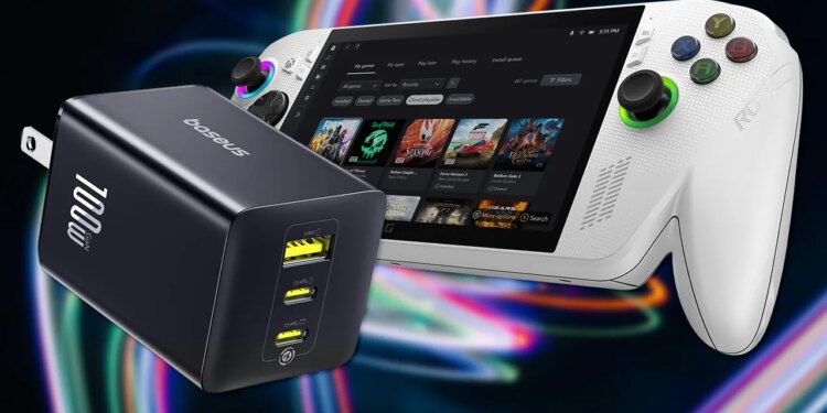 Baseus USB-C punjač od 100 W od 22 USD brzo će napuniti čak i najsnažnija ručna računala za igre